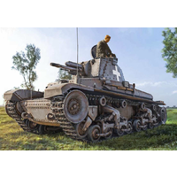 Italeri 1/72 Panzerkampfwagen 35 (t) Glueable Rubber Tracks Plastic Model Kit