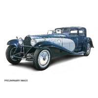Italeri 1/24 Bugatti Coupe Napoleon Plastic Model Kit