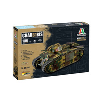 Italeri 1/56 Char B1 Bis Plastic Model Kit
