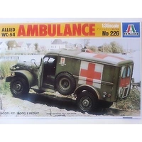 Italeri 1/35 Dodge WC54 Ambulance-New Artwork Plastic Model Kit
