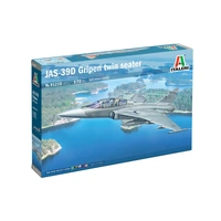 Italeri 1/72 JAS-39D Gripen Twin Seater Plastic Model Kit