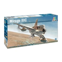 Italeri 1/32 Mirage IIIC-New Artwork and Photo-etched Fret Plastic Model Kit