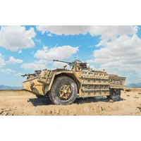 Italeri 1/72 AS 42 Sahariana - New Decal Edition Plastic Model Kit