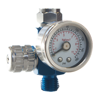 2Spray Spray Gun Regulator With Mini Gauge