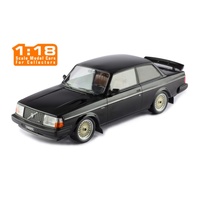 IXO Models 1/18 VOLVO 240 TURBO "CUSTOM" BLACK - 1986