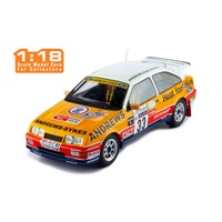 IXO Models 1/18 Ford Sierra RS Cosworth #33 R.Brookes - N.Wilson Lombard Rac Rally 1989