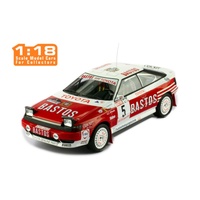 IXO Models 1/18 Toyota Celica GT-Four St165 #5 R.Verreydt - G.Biar Haspengouwrally 1990