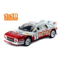 IXO Models 1/18 Lancia 037 Rally #2 P.Snijers - D.Colebunders Rally Ypres 1985