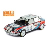 IXO Models 1/18 Lancia Delta Integrale 16V #2 M.Biasion - T.Siviero Safari Rally 1990