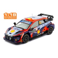IXO Models 1/18 Hyundai i20 N Rally1 - #6 Sordo/Carrera - Rallye Monte-Carlo 2023