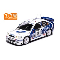 IXO Models 1/18 Ford Escort WRC RAC Rally 1998 #8 D.Thiry
