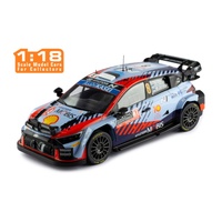 IXO Models 1/18 Hyundai i20 N Rally1 #8 O.Tanak - M.Jarveoj Rallye Monte-Carlo 2024