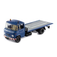 IXO Models 1/43 Mercedes-Benz L608 D (Winch Truck) Blue 1980