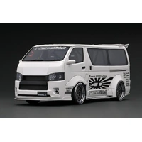 IXO Models 1/43 TOYOTA HIACE WIDEBODY 2018 - PEARL METALLIC WHITE