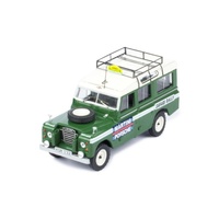 IXO Models 1/43 Land Rover Series II 109 Safari Rally Assistance 1978 (With Roof Rack)