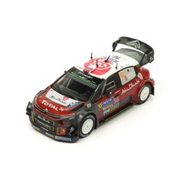 IXO Models 1/43 Citroen C3 WRC #12 M.Ostberg-T.Eriksen Rally Italia Sardegna 2018