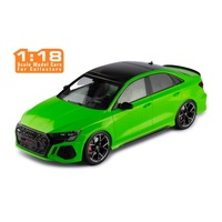IXO Models 1/18 AUDI RS3 (8Y) Limousine 2022 Green