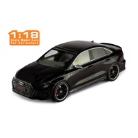 IXO Models 1/18 AUDI RS3 (8Y) Limousine 2022 Black