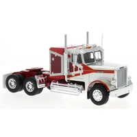 IXO Models 1/43 FREIGHTLINER FLC 120 64 T 1977 Yellow (with sleeper)  Silver / Red