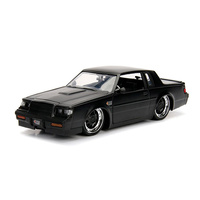 Jada 1/24 Black BTM 1987 Buick Grand National 30342 Diecast