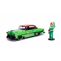 Jada 1/24 Poison Ivy w/1953 Chevy Bel Air Bombshells Movie 30455 Diecast
