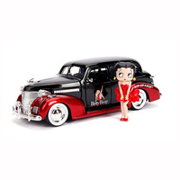 Jada 1/24 Betty Boop with 1939 Chevy Master Deluxe Movie