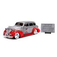 Jada 1/24 Hollywood Rides 1939 Chevy Master Deluxe 20th Anniversary Diecast Car
