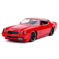 Jada 1/24 BTM Gloss Red 1979 Chevy Camaro Z28 Diecast Car