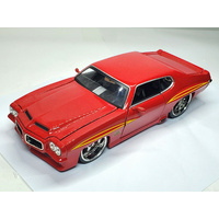 Jada 1/24 BTM Red 1971 Pontiac GTO