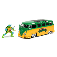 Jada 1/24 TMNT Leonardo VW Bus Movie