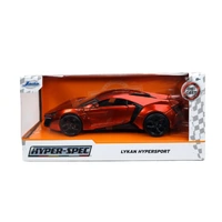 Jada HyperSpec 1/24 Lykan Hypersport Copper Diecast Vehicle