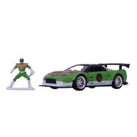 Jada 1/32 Green Ranger Figure With 2002 Hinda NSX Movie