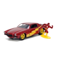 Jada 1/32 Flash Figure w/1973 Chev Camaro Movie