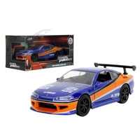 Jada Fast & Furious 1/32 2001 Nissan Silvia S15 BU&OR Diecast Vehicle