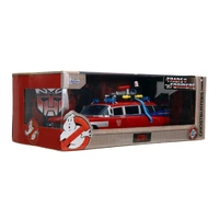 Jada Ghostbusters 1/24 ECTO-1 + Optimus Prime Mash-up Diecast Vehicle