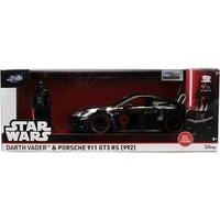 Jada Star Wars 1/24 Porsche 911 GT3 RS (992) Diecast Vehicle w/Darth Vade