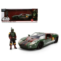 Jada Star Wars 1/24 2005 Ford GT Diecast Vehicle w/Boba Fett