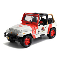 Jada 1/24 1992 Jurassic World Jeep Wrangler