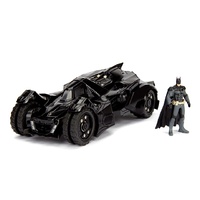 Jada 1/24 2015 Arkham Knight Batmobile w/Diecast Batman Figure Movie Diecast Car