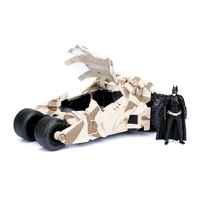 Jada 1/24 2008 Dark Knight Batmobile With Batman Figure - Camo Version