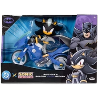 DC X Sonic the Hedgehog 5" Shadow with Bat-Cycle Action Figure