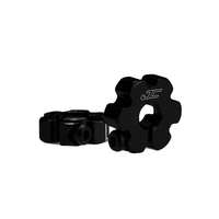 JConcepts Alum Ultra Front Wheel Hexes black B5