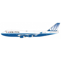 JC Wings 1/200 United Airlines B747-400 “U.S.Olympic Team” N199UA Diecast Aircraft