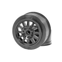JConcepts Relux - SC10 Front Wheel (White) 2pc