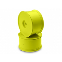 JConcepts Elevated 1/8 Truck Wheel (Yellow) 4pc
