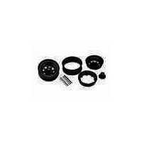 JConcepts Colt 1.9" beadlock wheel w/ cap - (black) - 2pc. 
