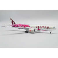 JC Wings 1/400 Qatar Airways B777-200LR A7-BBI "World Cup Livery" Model Aircraft
