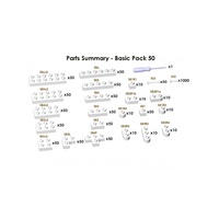 Jekca Sculptor Basic Pack 50 - White