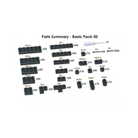 Jekca Sculptor Basic Pack 50 - Deep Grey#433