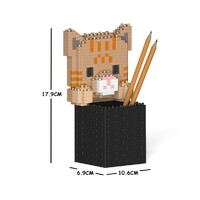 Jekca Tabby Cat Pencil Cup 01S
